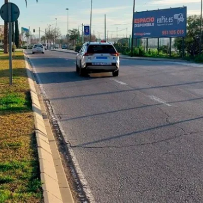 Valla publicitaria en caretera